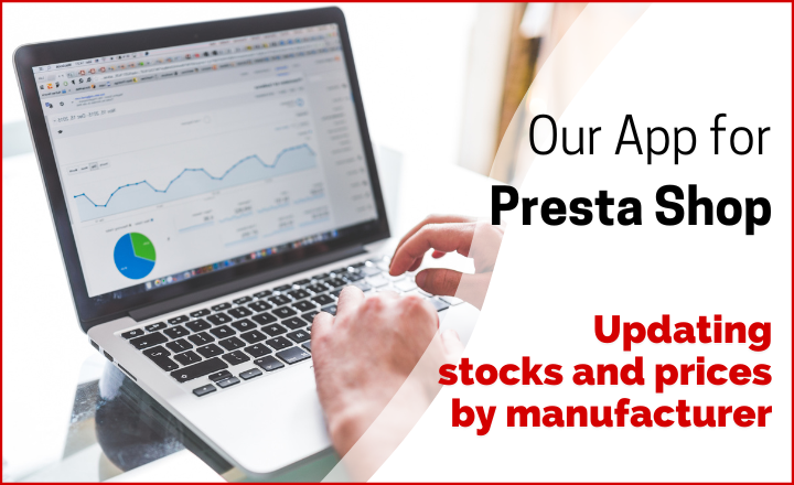 Prestashop price and stock update application